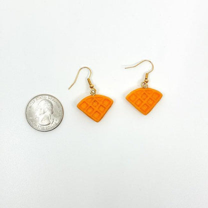 Waffle Earrings - Polychrome Goods 🍊