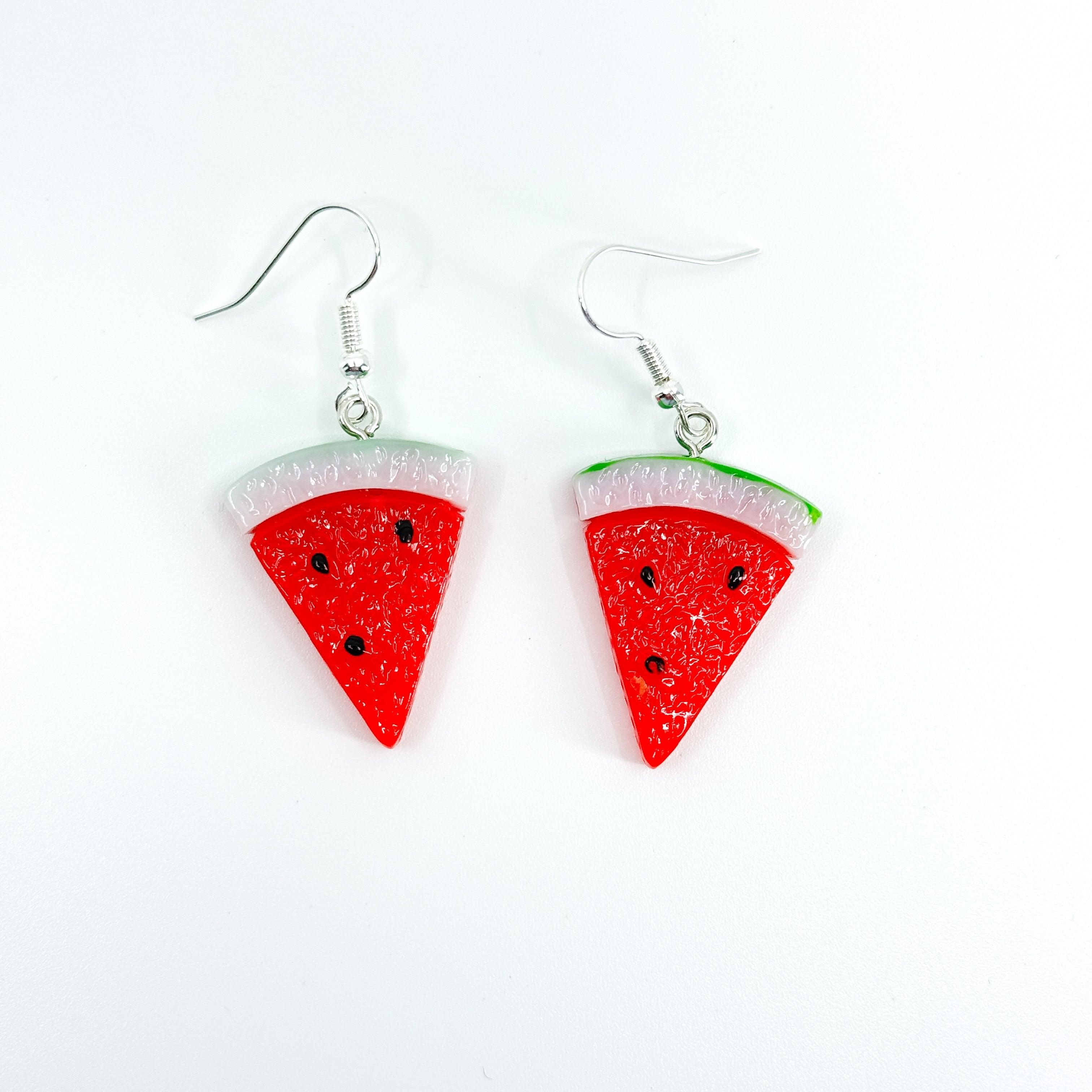 Watermelon Earrings - Polychrome Goods 🍊