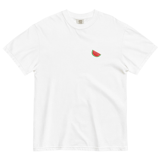 Watermelon Embroidered T-Shirt - Polychrome Goods 🍊