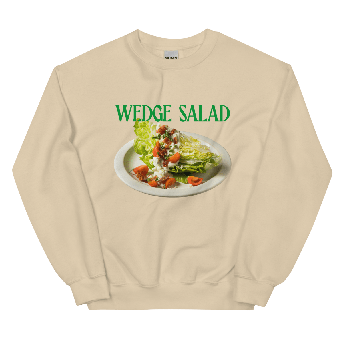 WEDGE SALAD 🥗🥓 Sweatshirt - Polychrome Goods 🍊