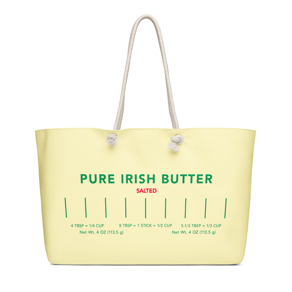 Pure Irish Butter Weekender Tote Bag - Image 4