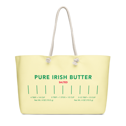 Pure Irish Butter Weekender Tote Bag - Image 4