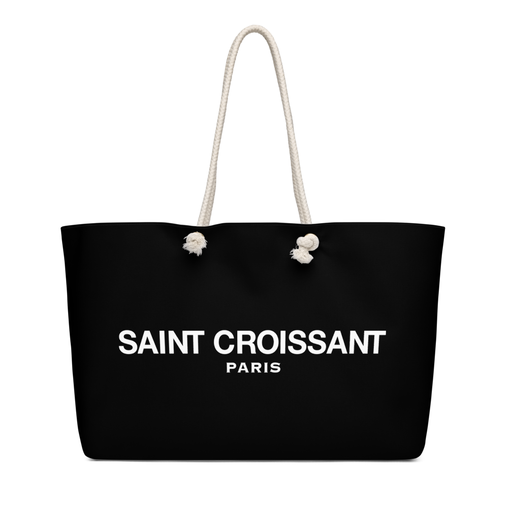 Saint Croissant Paris Weekender Bag – Polychrome Goods
