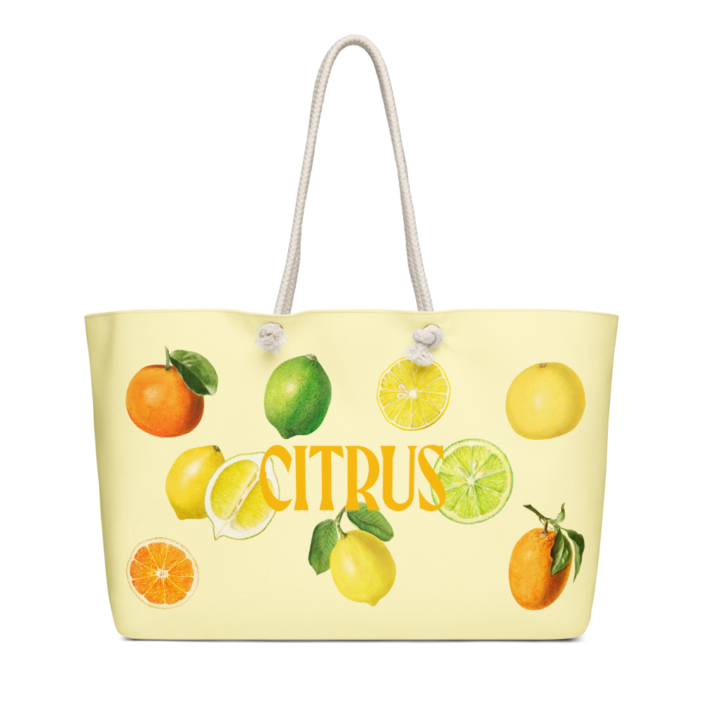 Citrus Weekender Tote Bag - Image 4
