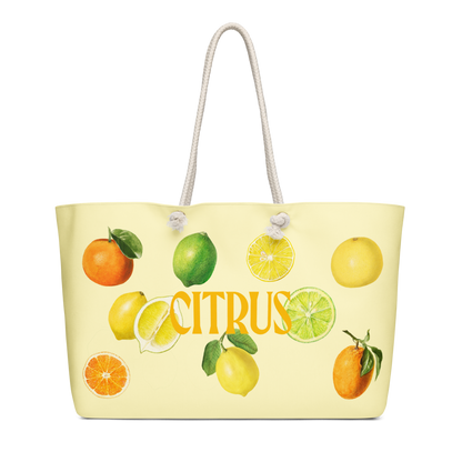 Citrus Weekender Tote Bag - Image 4