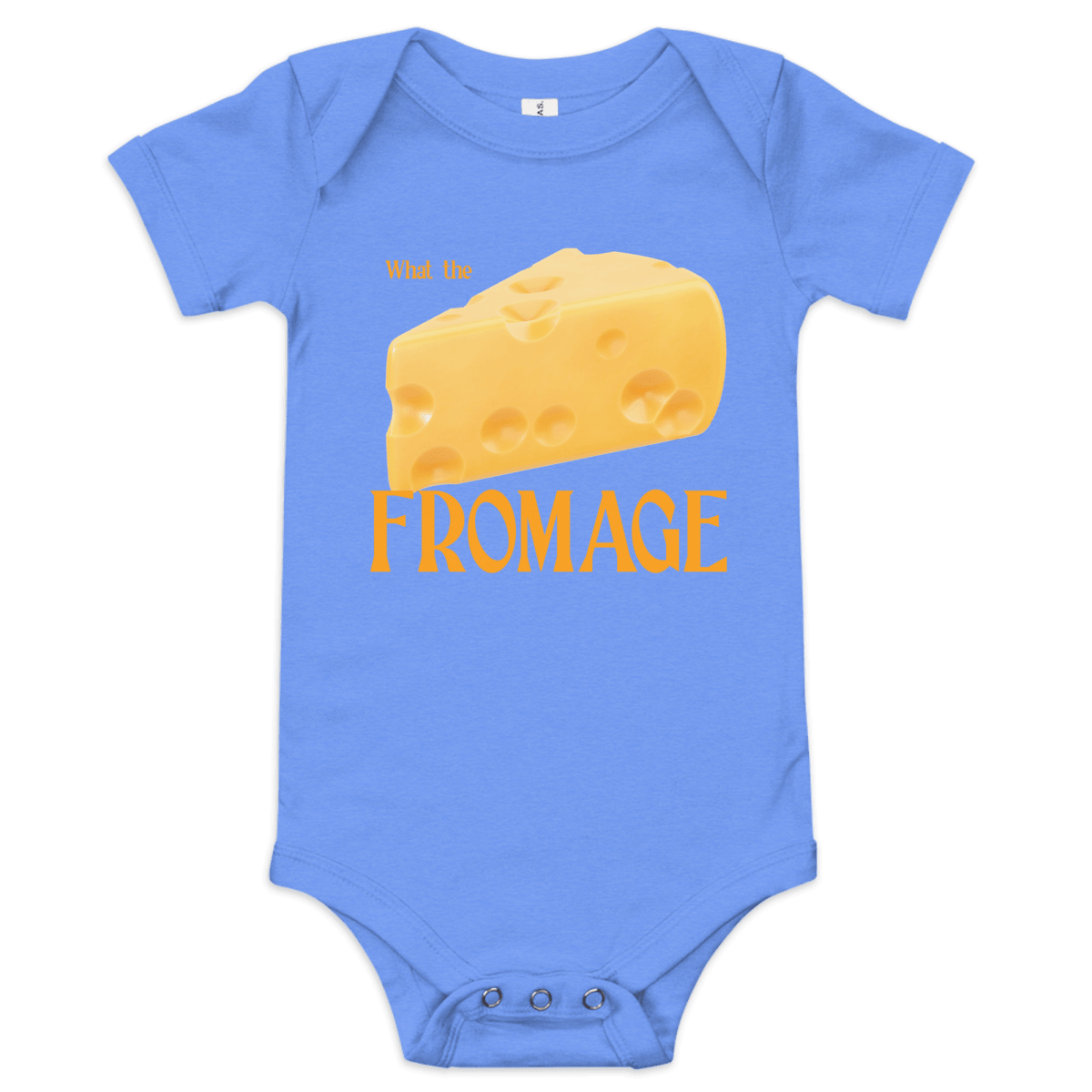 What the Fromage Baby Onesie - Polychrome Goods 🍊