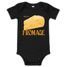 What the Fromage Baby Onesie - Polychrome Goods 🍊