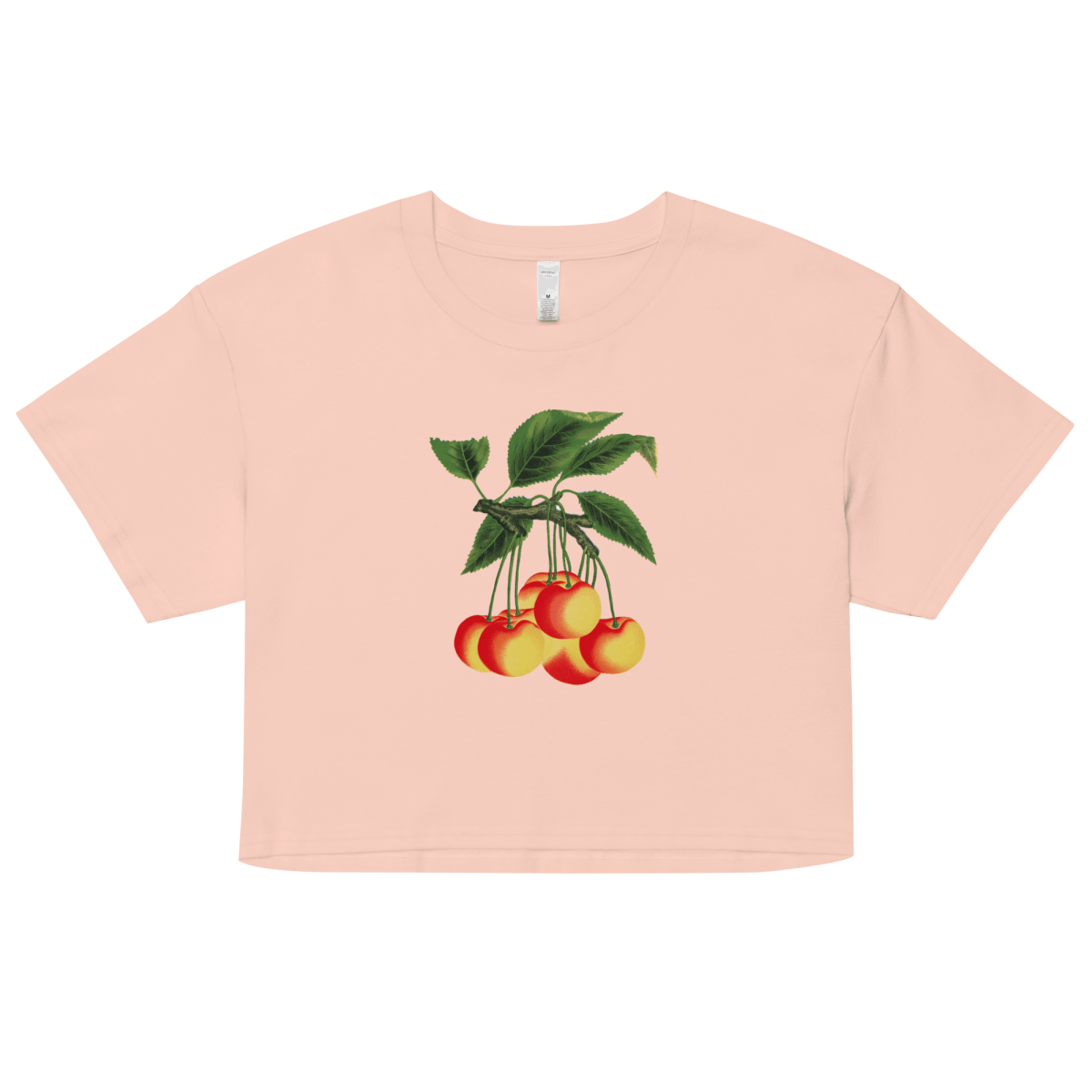 White Cherries Crop Top - Polychrome Goods 🍊