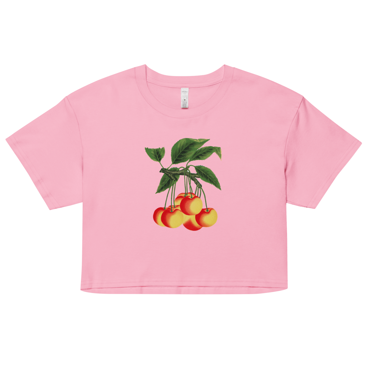 White Cherries Crop Top - Polychrome Goods 🍊