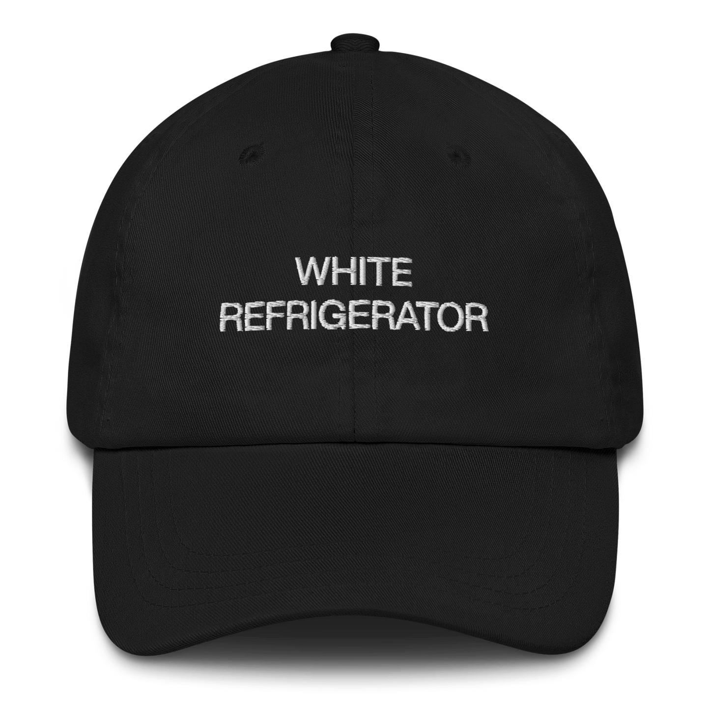 White Refrigerator Embroidered Hat - RHOA - Polychrome Goods