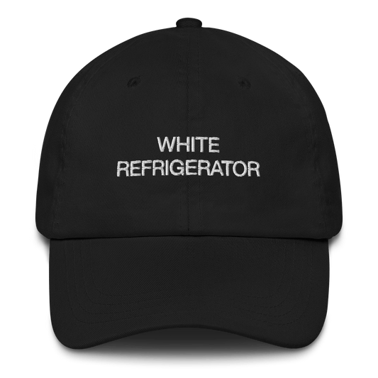 White Refrigerator Embroidered Hat - RHOA - Polychrome Goods