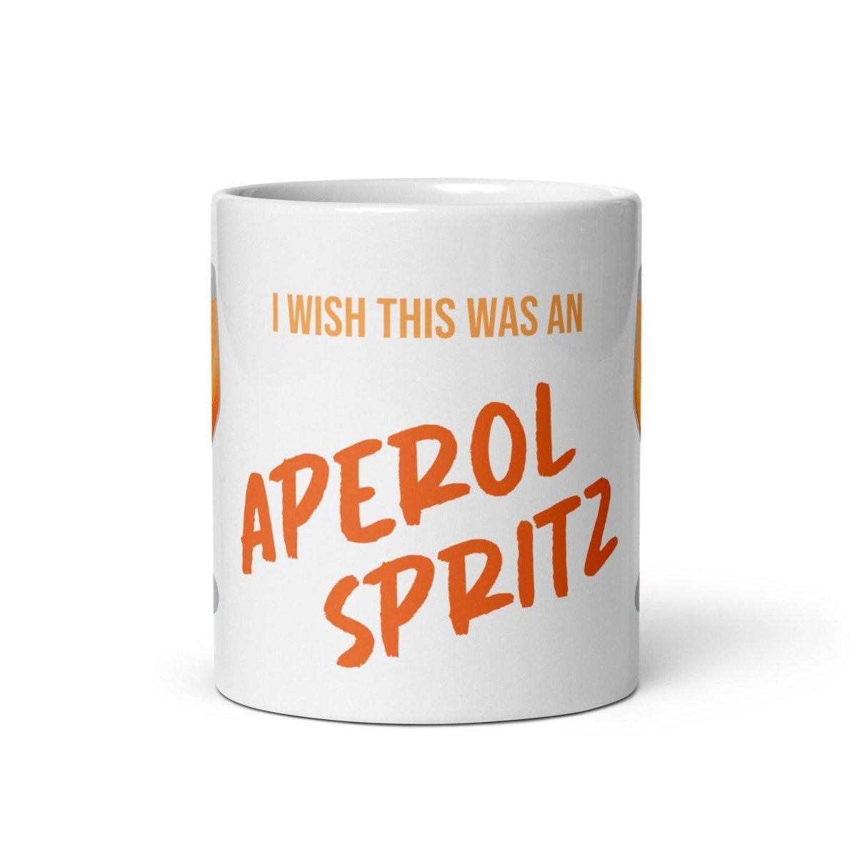 Wish This Was An Aperol Spritz Mug - Polychrome Goods 🍊