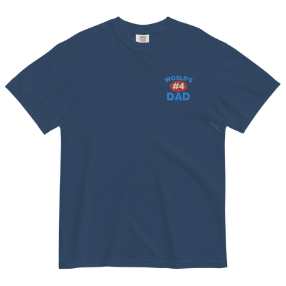 World's #4 Dad Shirt - Polychrome Goods 🍊