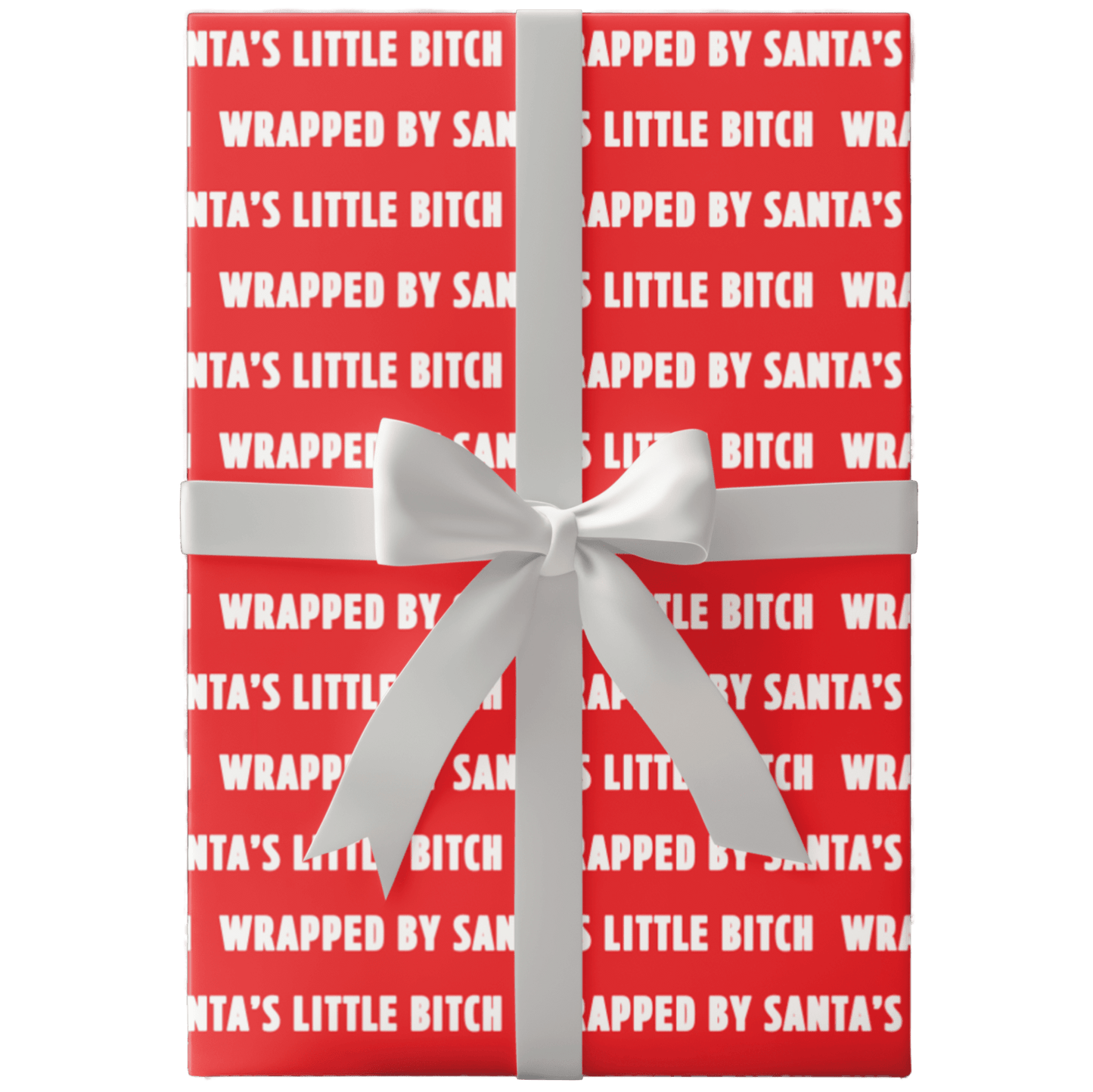 Wrapped by Santa's Little Bitch Wrapping Paper - Polychrome Goods
