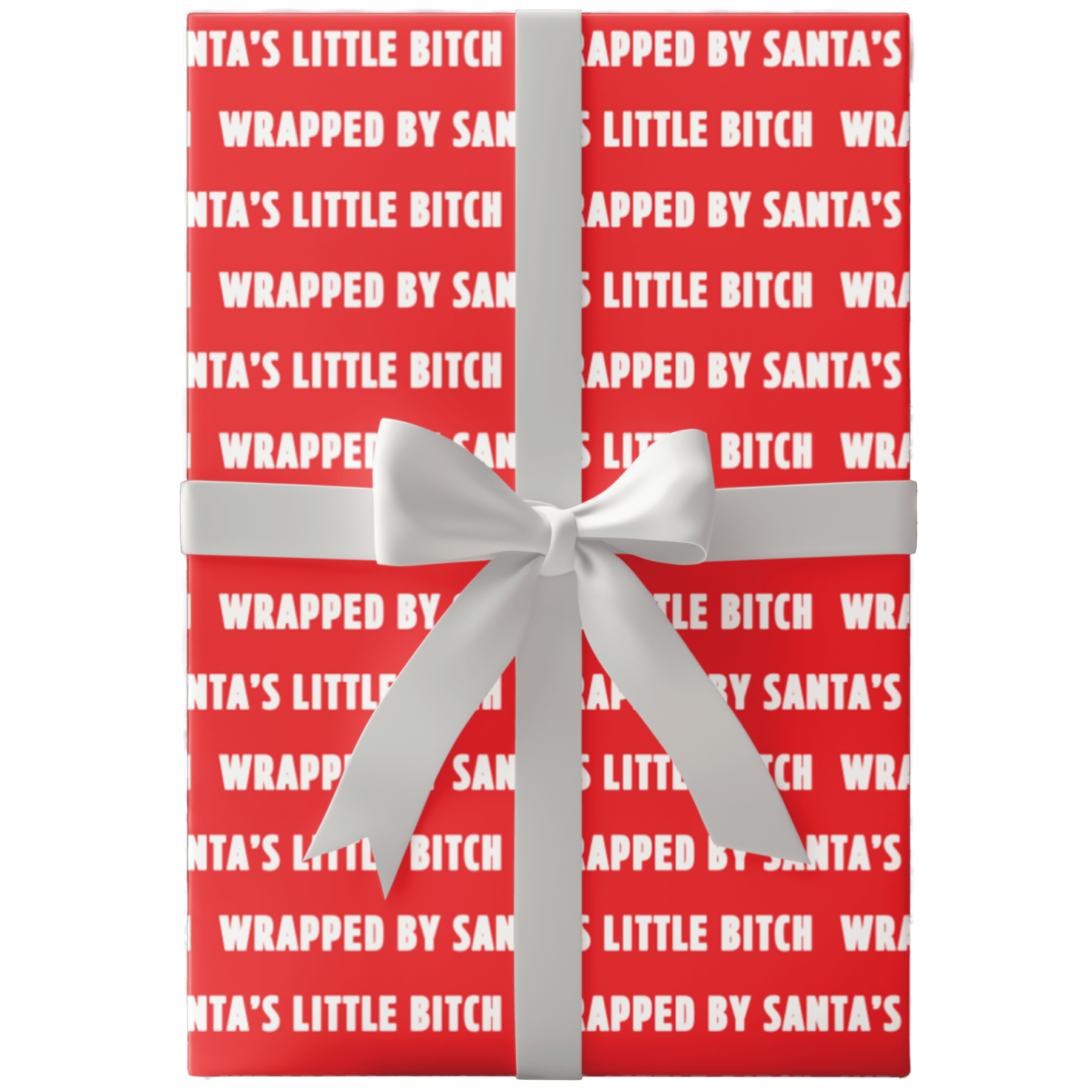 Wrapped by Santa's Little Bitch Wrapping Paper - Polychrome Goods