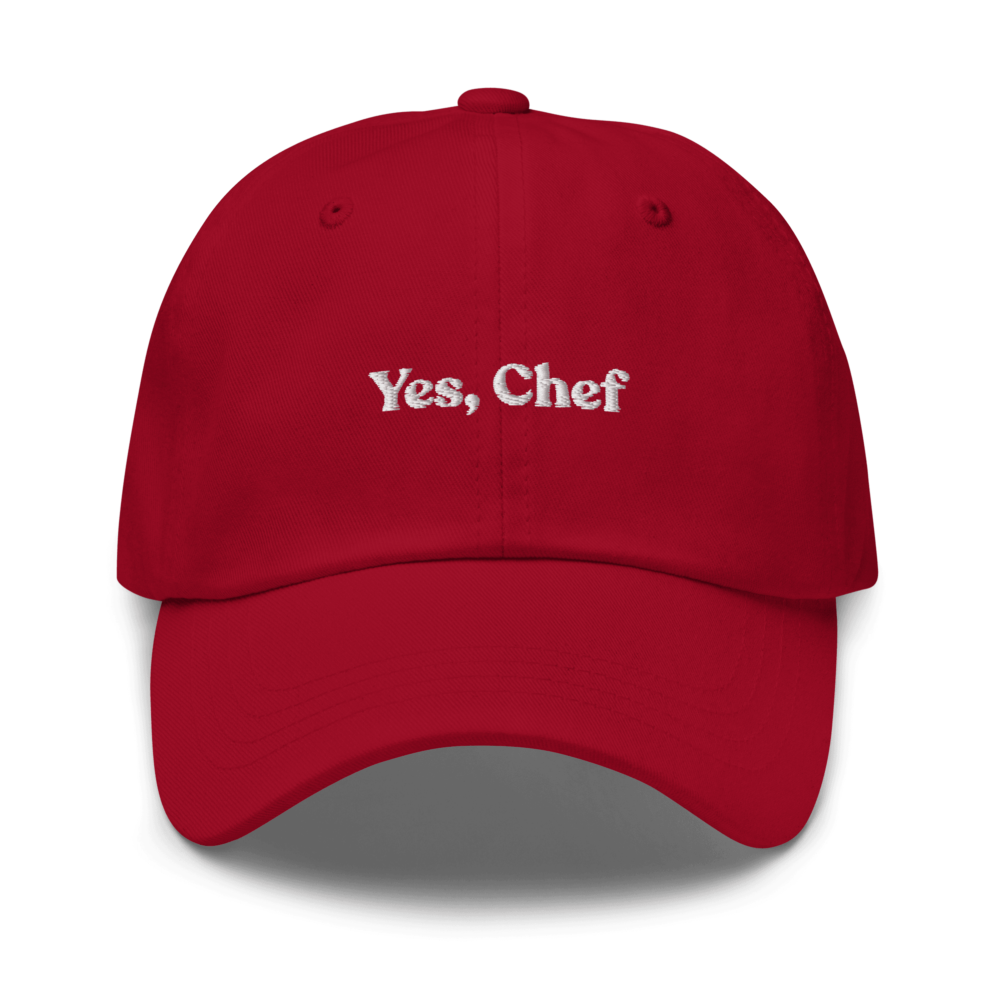 "Yes Chef" Embroidered Hat | The Bear, Jeremy Allen White - Polychrome Goods 🍊