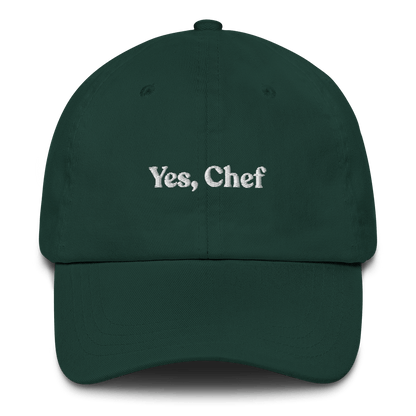 "Yes Chef" Embroidered Hat | The Bear, Jeremy Allen White - Polychrome Goods 🍊