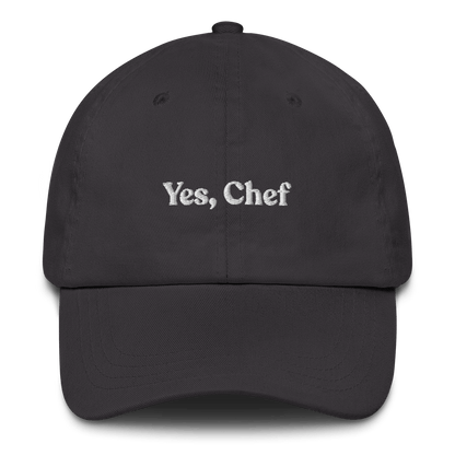 "Yes Chef" Embroidered Hat | The Bear, Jeremy Allen White - Polychrome Goods 🍊