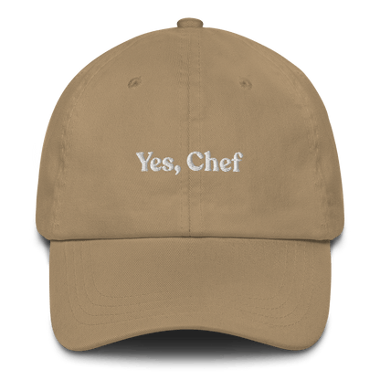 "Yes Chef" Embroidered Hat | The Bear, Jeremy Allen White - Polychrome Goods 🍊