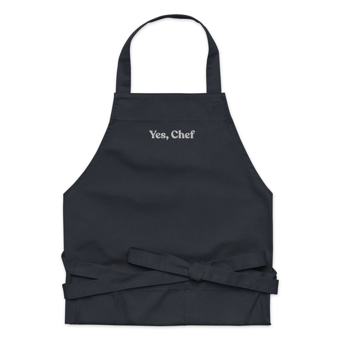 Yes, Chef Embroidered Organic Cotton Apron - Polychrome Goods 🍊