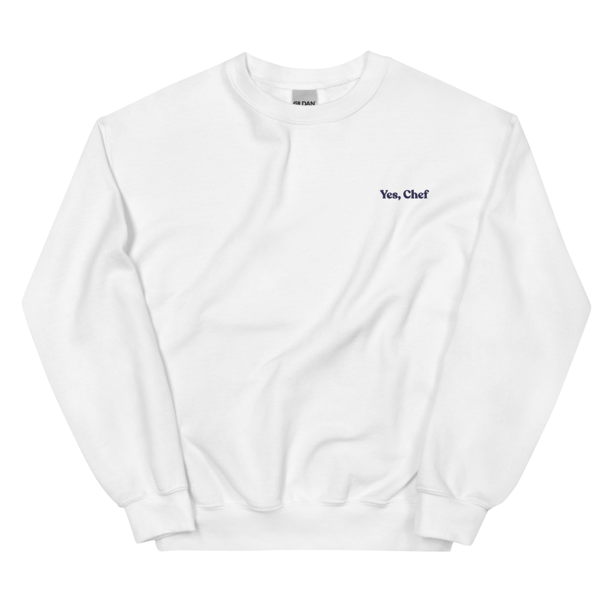 Yes, Chef Embroidered Sweatshirt - Polychrome Goods 🍊