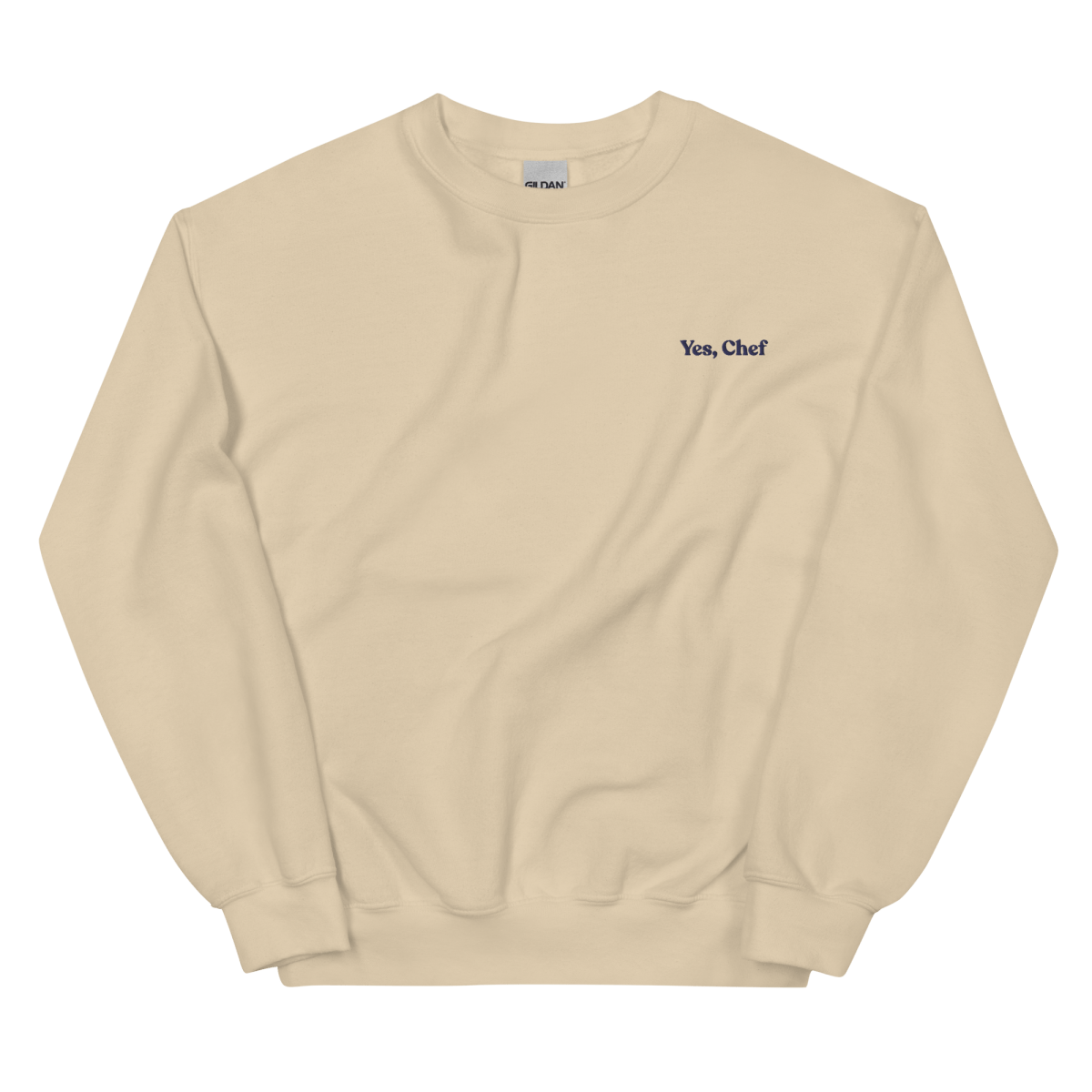 Yes, Chef Embroidered Sweatshirt - Polychrome Goods 🍊