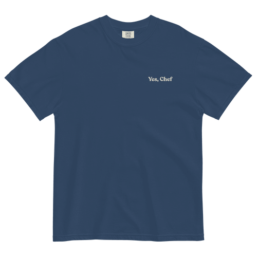 Yes, Chef Embroidered T-Shirt