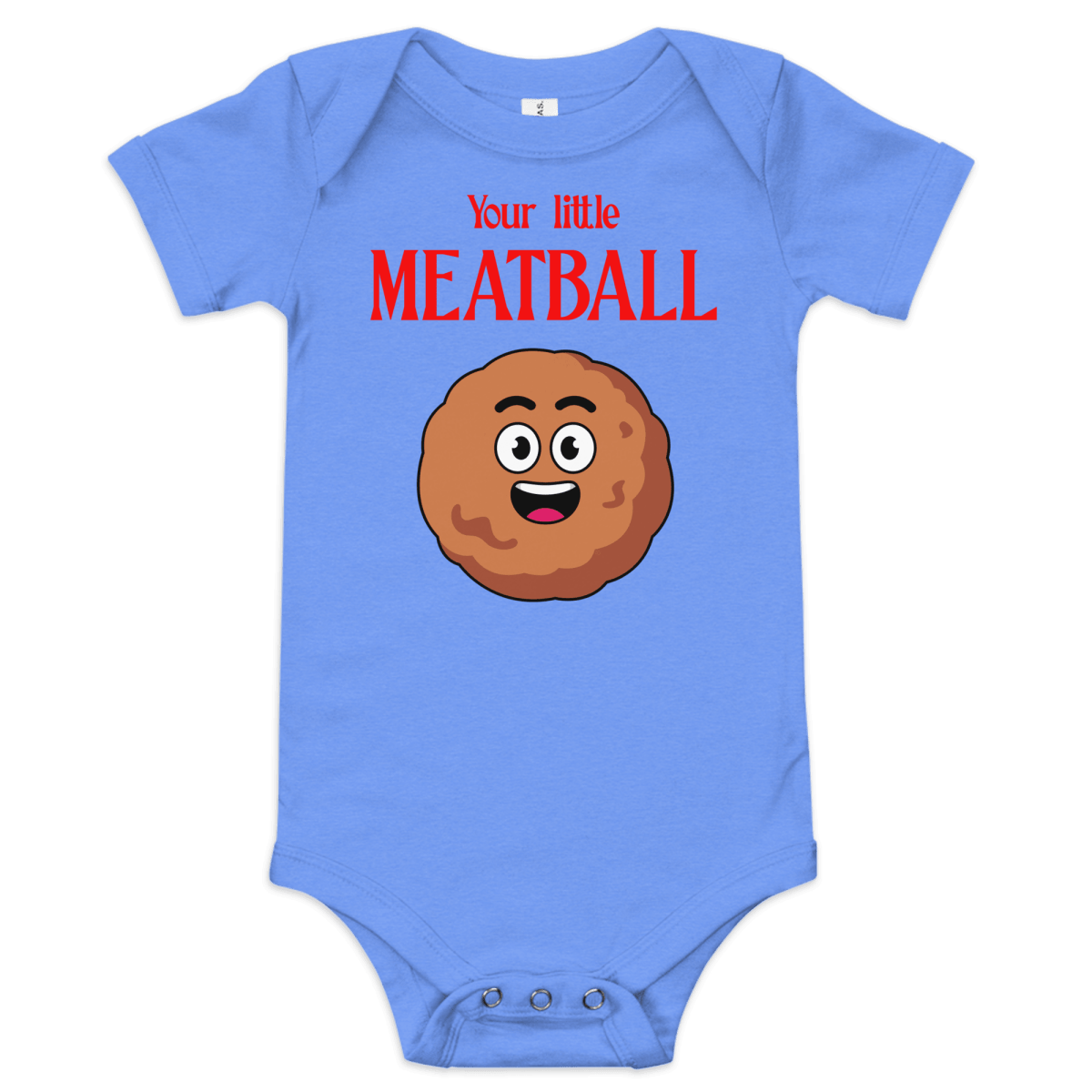 Your Little Meatball Baby Onesie - Polychrome Goods 🍊