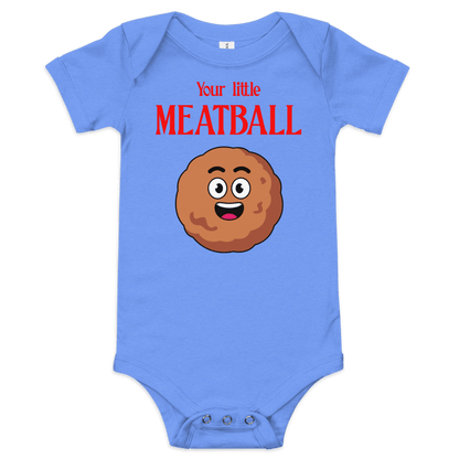 Your Little Meatball Baby Onesie - Polychrome Goods 🍊