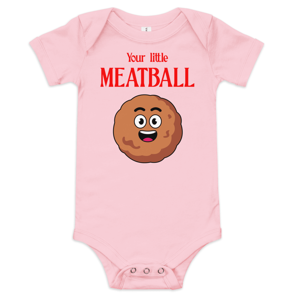 Your Little Meatball Baby Onesie - Polychrome Goods 🍊