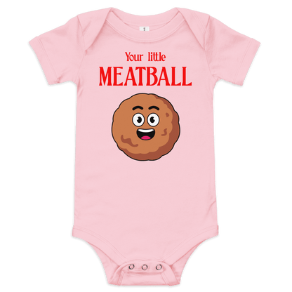 Your Little Meatball Baby Onesie - Polychrome Goods 🍊