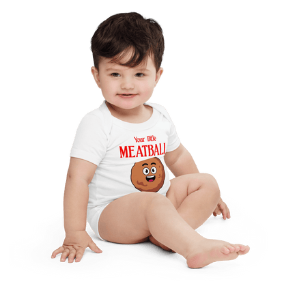 Your Little Meatball Baby Onesie - Polychrome Goods 🍊