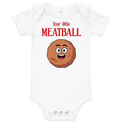 Your Little Meatball Baby Onesie - Polychrome Goods 🍊