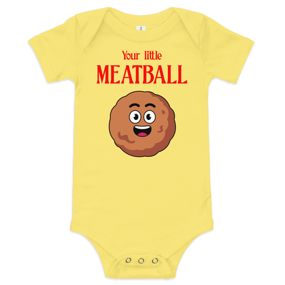 Your Little Meatball Baby Onesie - Polychrome Goods 🍊