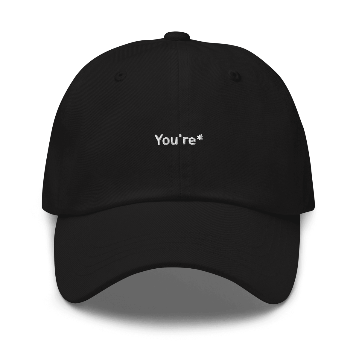 You're* Embroidered Dad Hat - Polychrome Goods 🍊