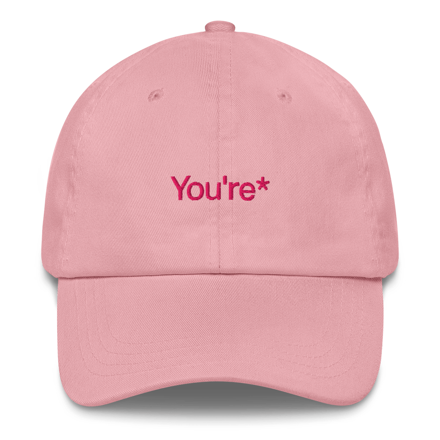 You're* Embroidered Dad Hat - Polychrome Goods