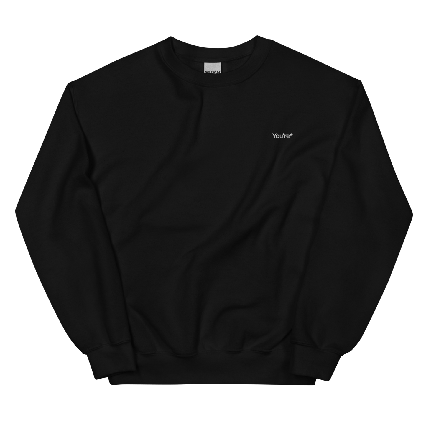 You're* Embroidered Sweatshirt - Polychrome Goods