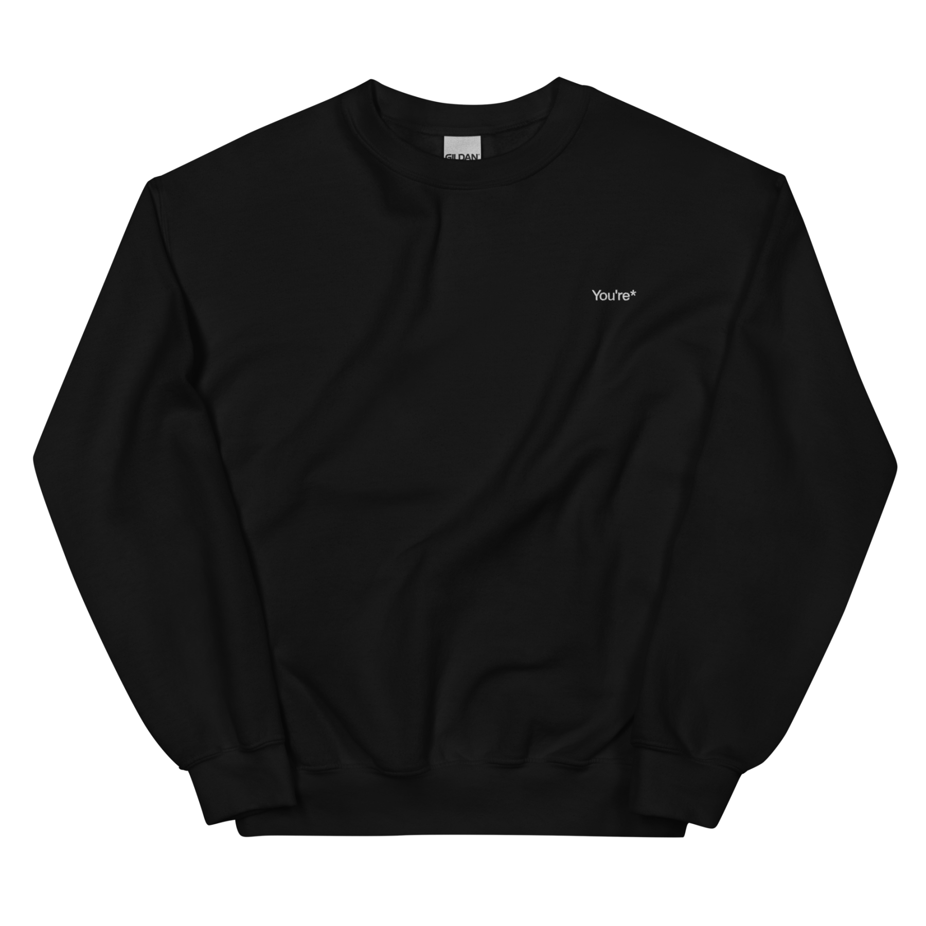 You're* Embroidered Sweatshirt - Polychrome Goods