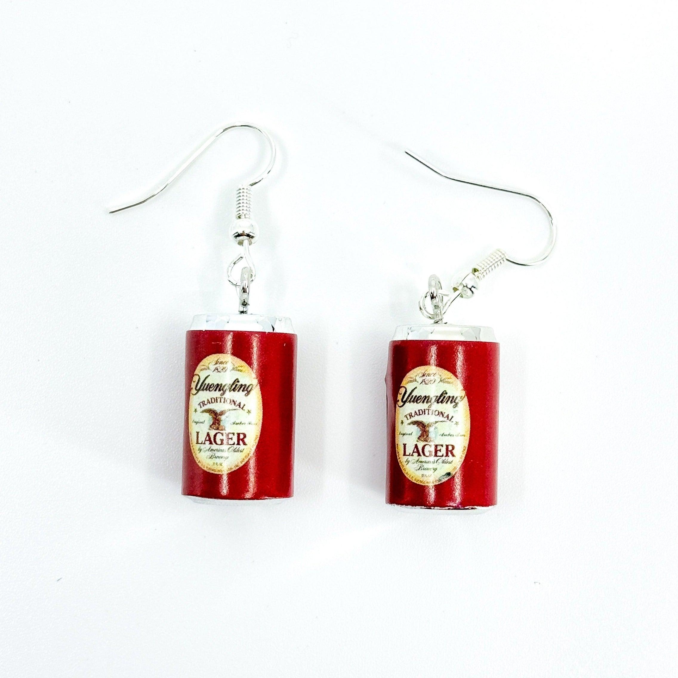 Yuengling Lager Earrings - Polychrome Goods 🍊